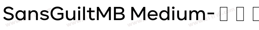 SansGuiltMB Medium字体转换 SansGuiltMB Medium字体转换